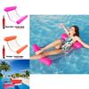 Ergonomic Inflatable Floating Water Hammock With Hand Pump For Easy Inflation