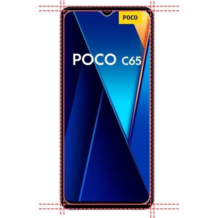 Schutzfolie - Phonillico - Xiaomi Poco C65 - 4er-Pack - Gehärtetes Glas - Kratzfest