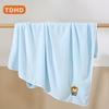 Baby Bath Towel Super Soft Absorbent Bath Fast-Drying Towel Cartoon Embroidery Blanket Coral Fleece Thickened