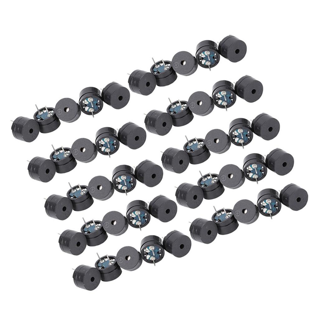 50 Pcs Passive Buzzer Electromagnetic Type 16ohm AC 2KHz 3V 5V 9V 12V Buzzer