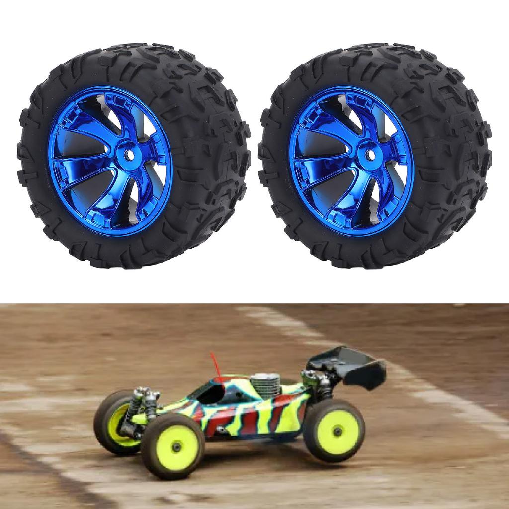 2 BUC Anvelope Mașină RC Plastic Rezistent la Abraziune Cauciuc Set Anvelopă Roată Stângă Înlocuitor pentru Wltoys 14401