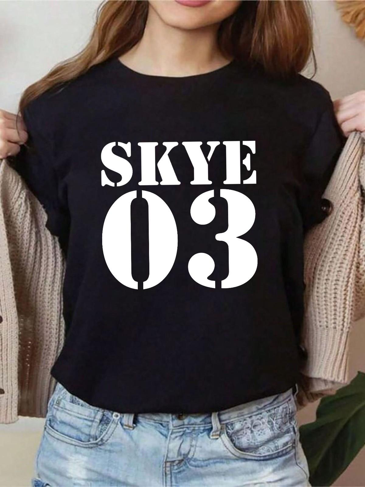 Футболка Skye 03 Музыка Любовь Песня Клуб Студия Последний Подарок Топ Хлопок Унисекс Футболка M
