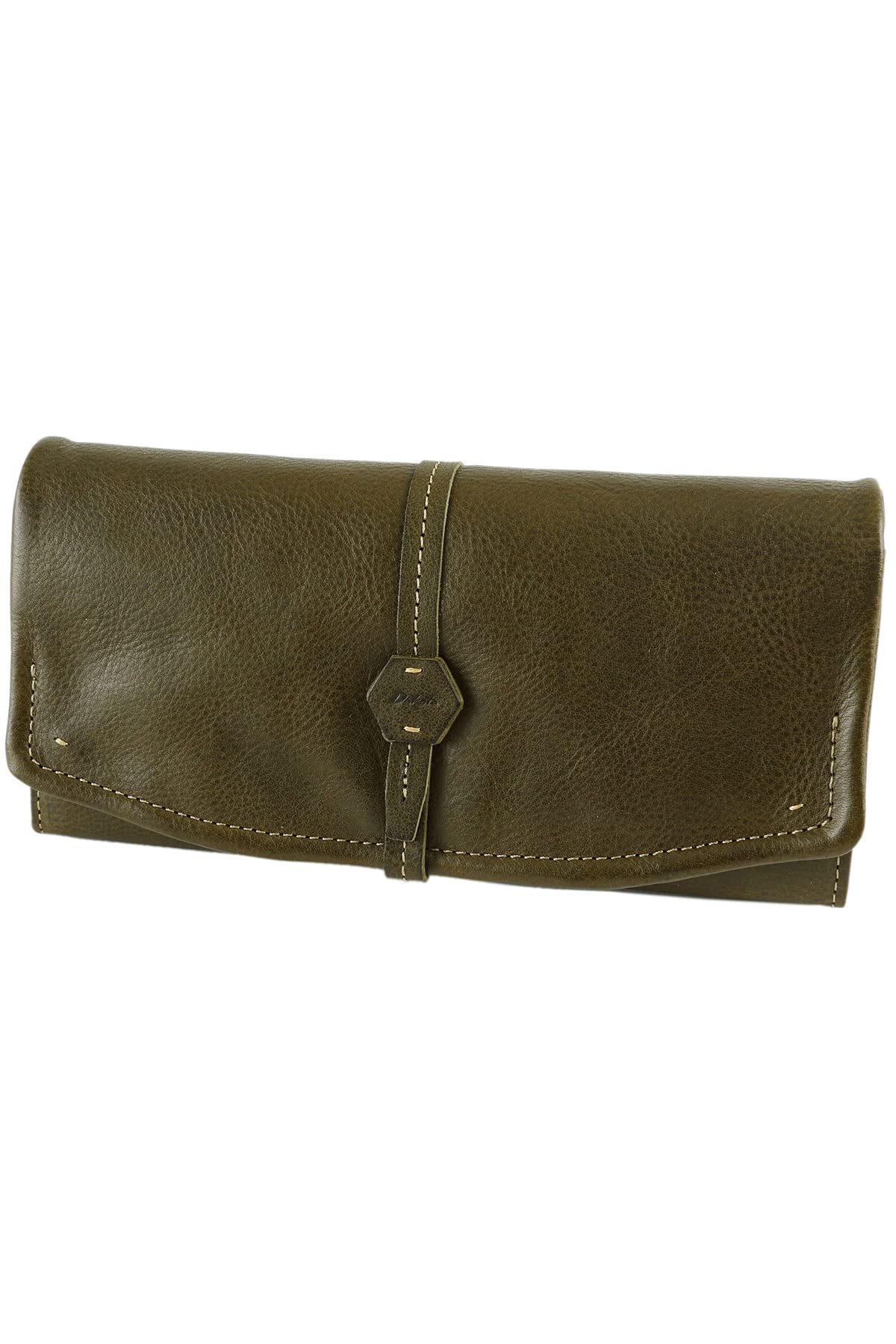 

Long Wallet Genuine Leather Khaki [Dakota] Women s DA-30773-51 хакі