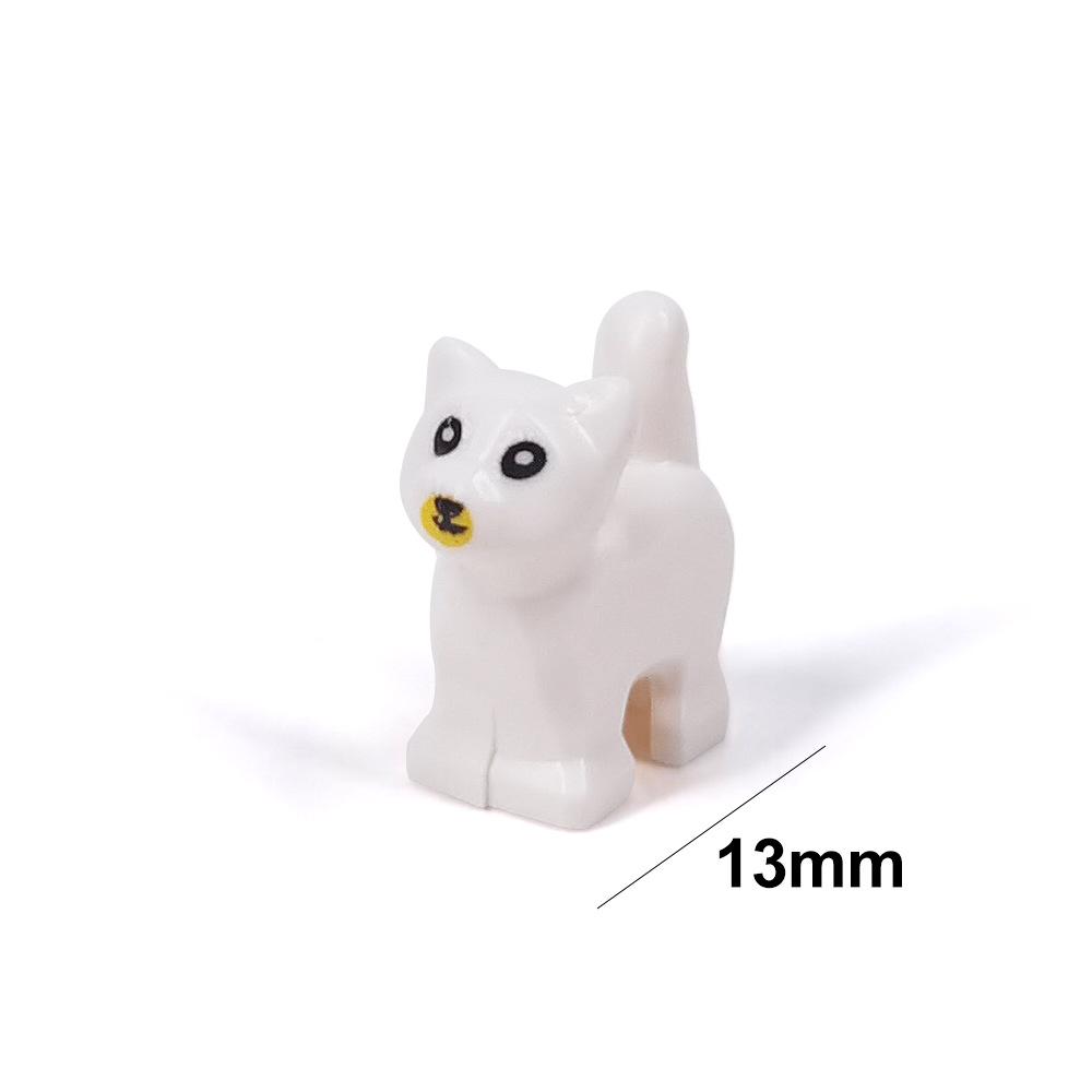 Animal Printed DIY Parts: Goat, Seagull, Penguin, Fish, Sheep - Compatible with MOC Building Block Toys