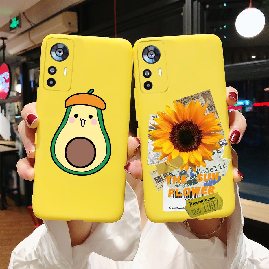 For Xiaomi 12T Case Soft Silicone Cute Cat Cartoon Protective Cover For Xiaomi 12T Pro 5G Phone Cases Mi 12 T 12TPro 2022 Fundas