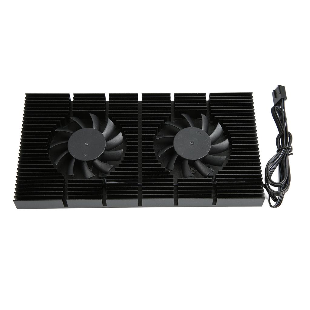 GPU Backplate Radiator Aluminum Alloy Fast Heat Sink 4 Pin Backplane Memory Cooler for RTX3090 3080 3070