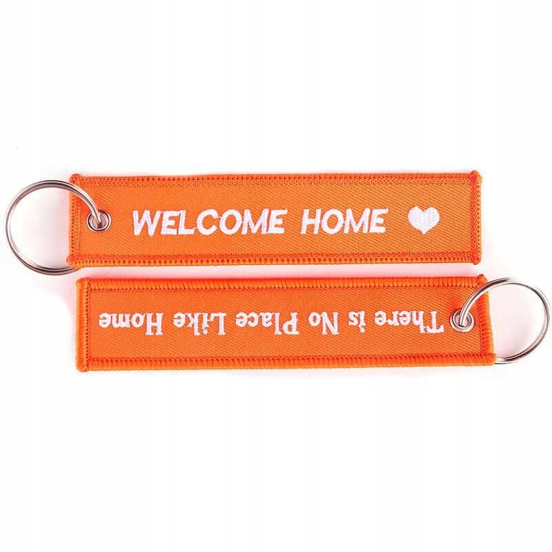 Brelok Welcome Home Zawieszka Do Kluczy Oryginalny Prezent