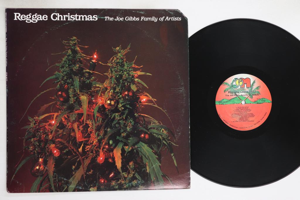 LP Record JOE GIBBS FAMILY OF ARTISTS - Reggae Christmas JGML8077 JOE GIBBS MUSIC 1982 US Reggae, Ska & Dub Used