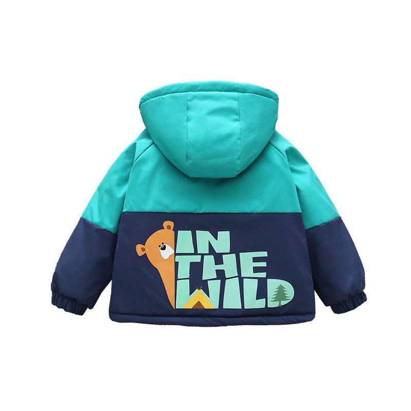 Kids' 2025 Winter Fleece-lined Parka: Boys' & Girls' Thick Warm Cotton-padded Jacket