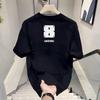Trendy Brand Short-Sleeved Pure Cotton Men'S Printed T-Shirt Trendy Men'S And Women'S Versatile Round Neck T-Shirt Men'S