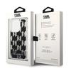 Etui do iPhone 14 Pro Karl Lagerfeld Liquid Glitter Monogram Czarne