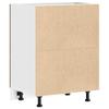 Lyon Kitchen Base Cabinet Rustic Wood Look Particleboard