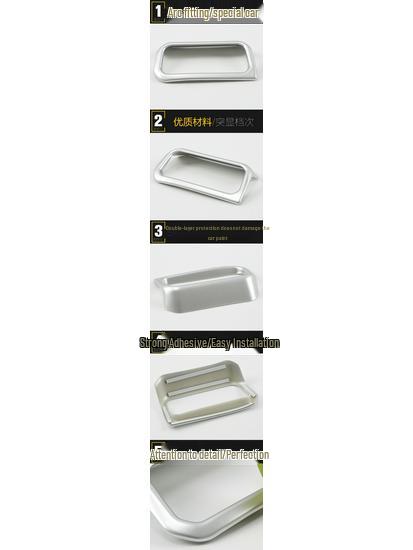 Fits 18 Models: H4 Center Console Bright Ring & Headlight Control Frame