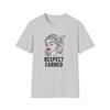 Unisex Softstyle T-Shirt, RESPECT EARNED Tee – Bandana Line Art | Barrio Pride