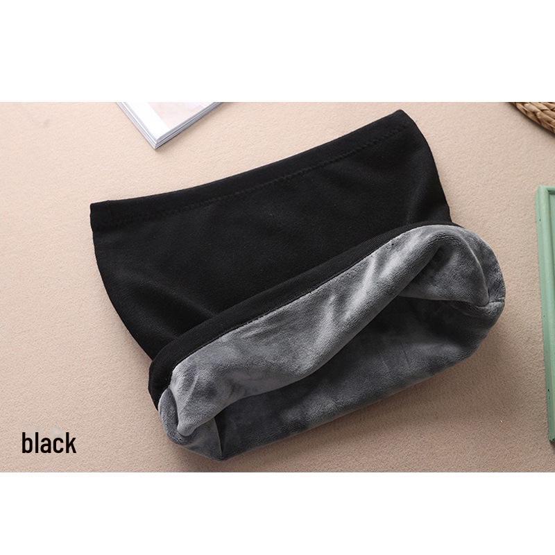 Unisex Thickened Velvet Waist Protection Belt - Winter Cold-Proof Knitted Cotton for Added Warmth