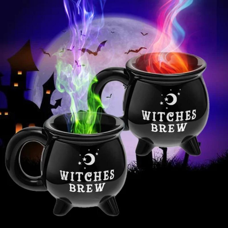 1 stk, Witch Brew-kaffekrus, 350 ml/11,8 oz keramiske kaffekopper, vannkopper, sommer-vinterdrikkevarer, bursdagsgaver