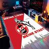 1. Poster FC Köln Tappeto per Soggiorno Camera da Letto Casa Decorazione Divano, Tappetino Antiscivolo per Giochi Bambini