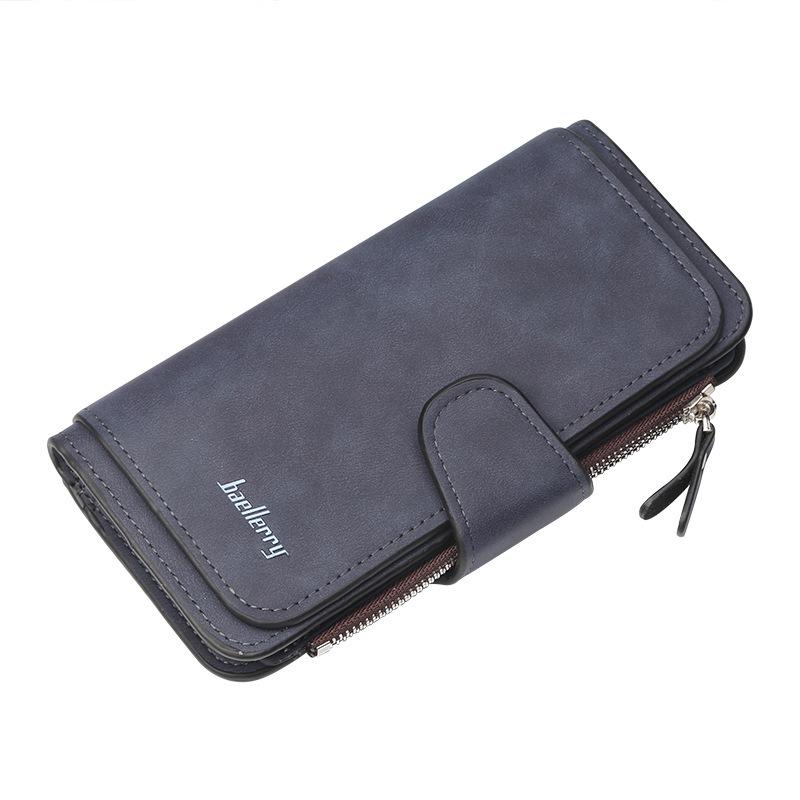 Elegant Women's Long Wallet with Multi-Card Slots and Large Capacity