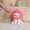 Shark Frog Strawberry Octopus Sitting Cat Plush Toy Stuffed Birthday Kid Gift