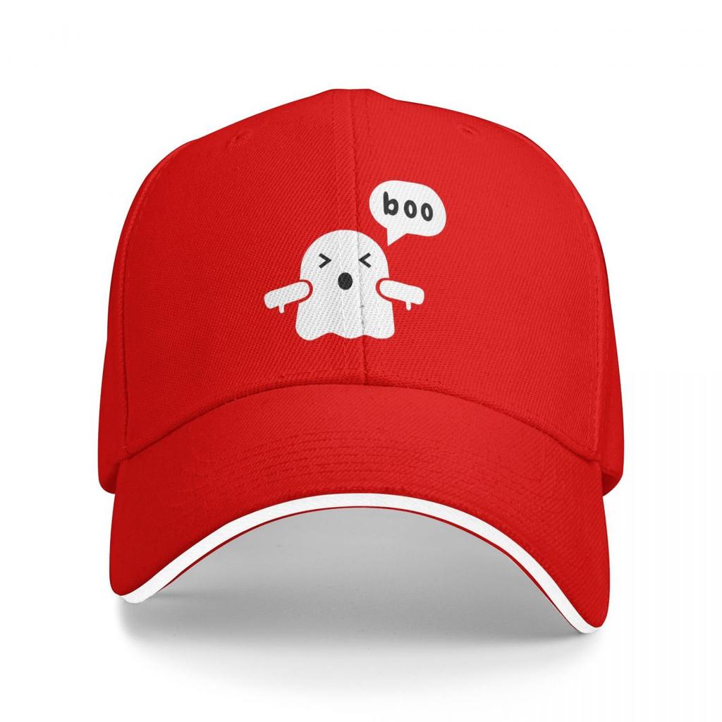 Ghost Of Disapproval BOO Baseball Caps Snapback Baseball Hats Breathable Casual Casquette Outdoor Unisex