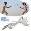 Fencing Body Cords Hand Line Hot Sale Plastic+stainless Steel Sporting Goods