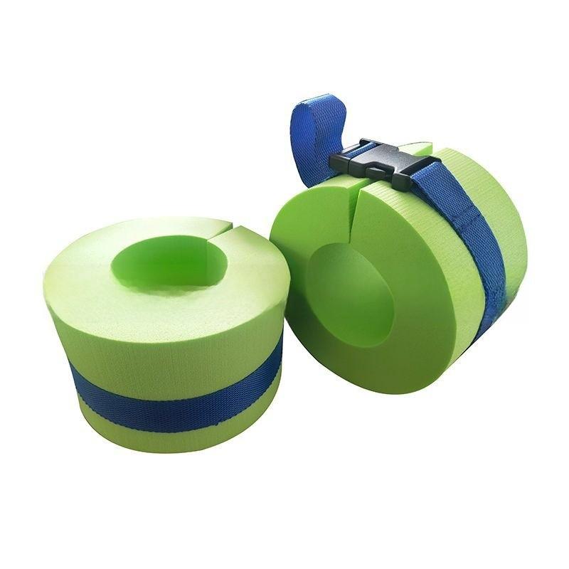 Eva Swimming Arm Floats With Leg Bands For Children And Adults Water Sports Equipment зелёный