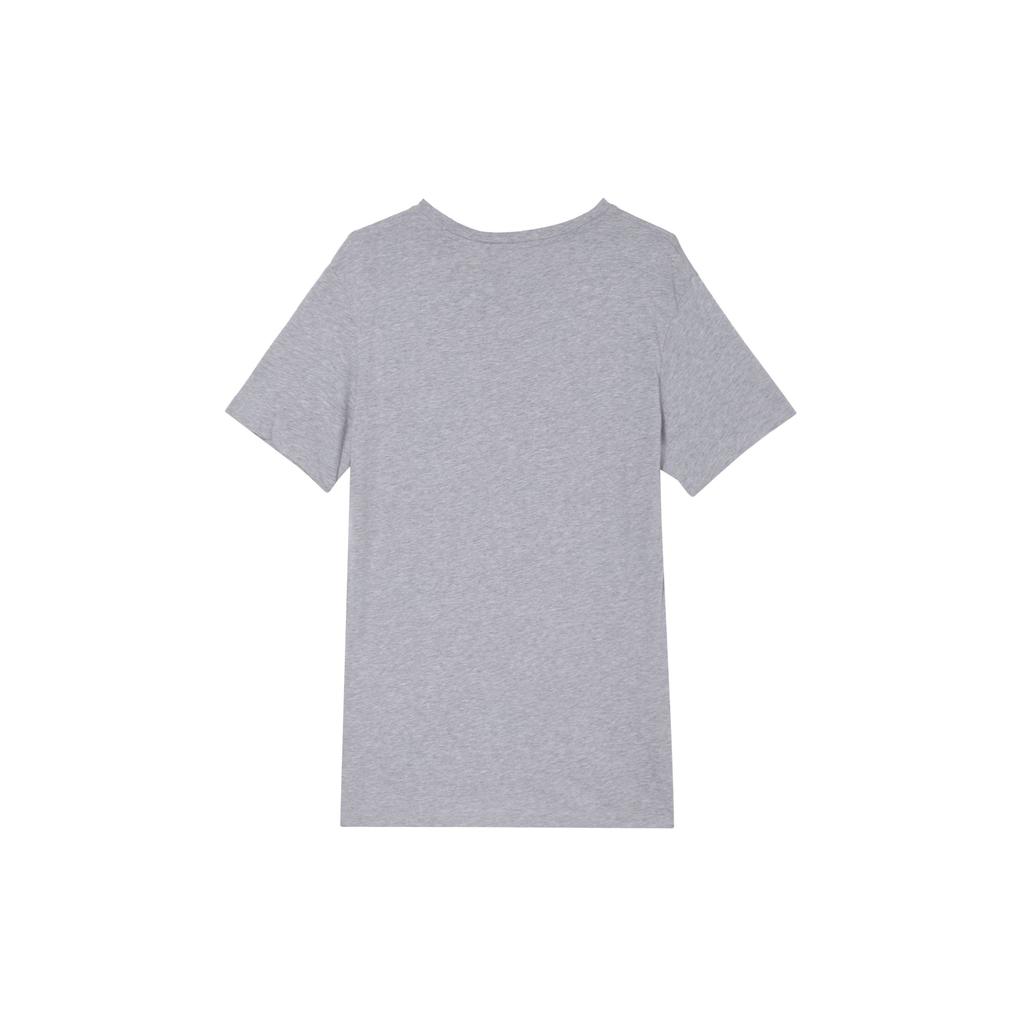 Levis Letter Print Crew Neck Short Sleeve T-Shirt Men Tops Gray 22489-0081