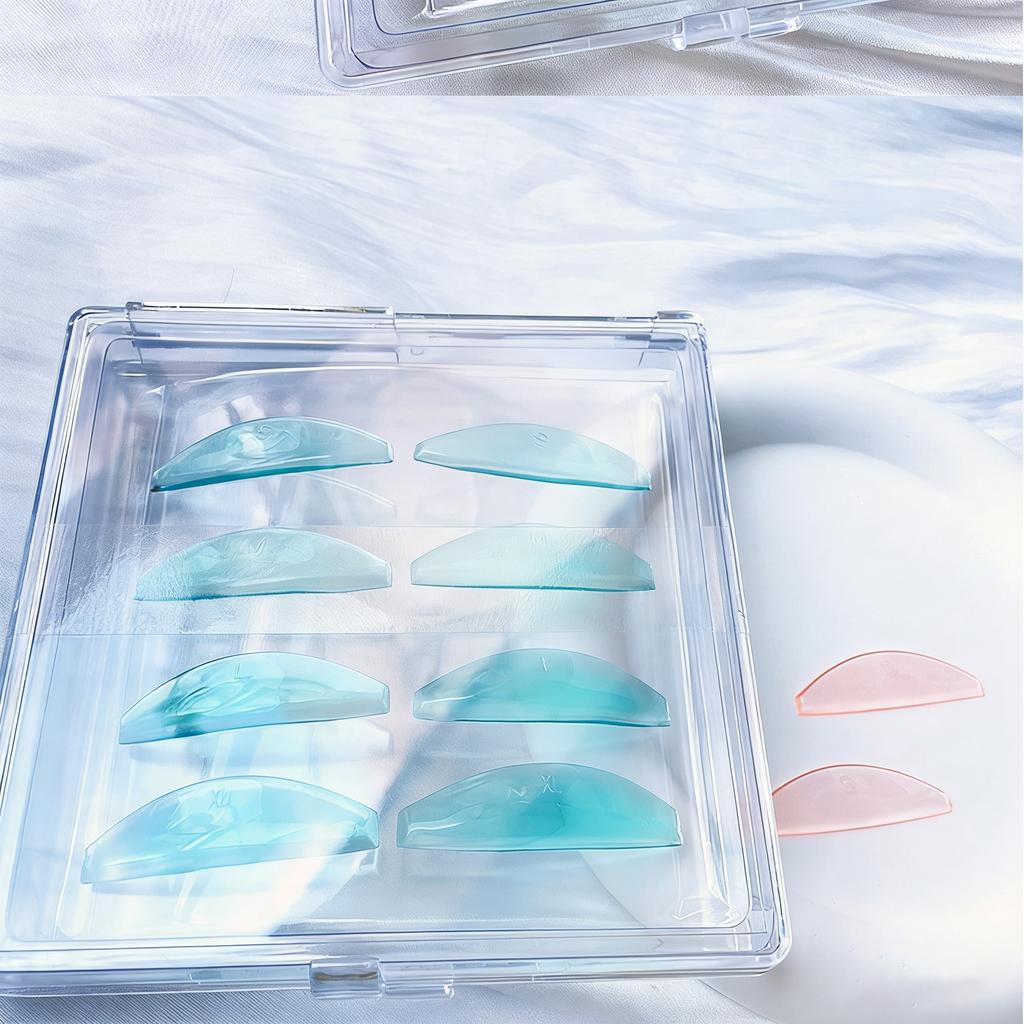 Wiederverwendbare Silikonpads Untere Wimpernlifting Schilde Klebefrei Selbstklebend Koreanische Wimpernlifting Silikon Europa Wimpernlifting Silikon Schilde