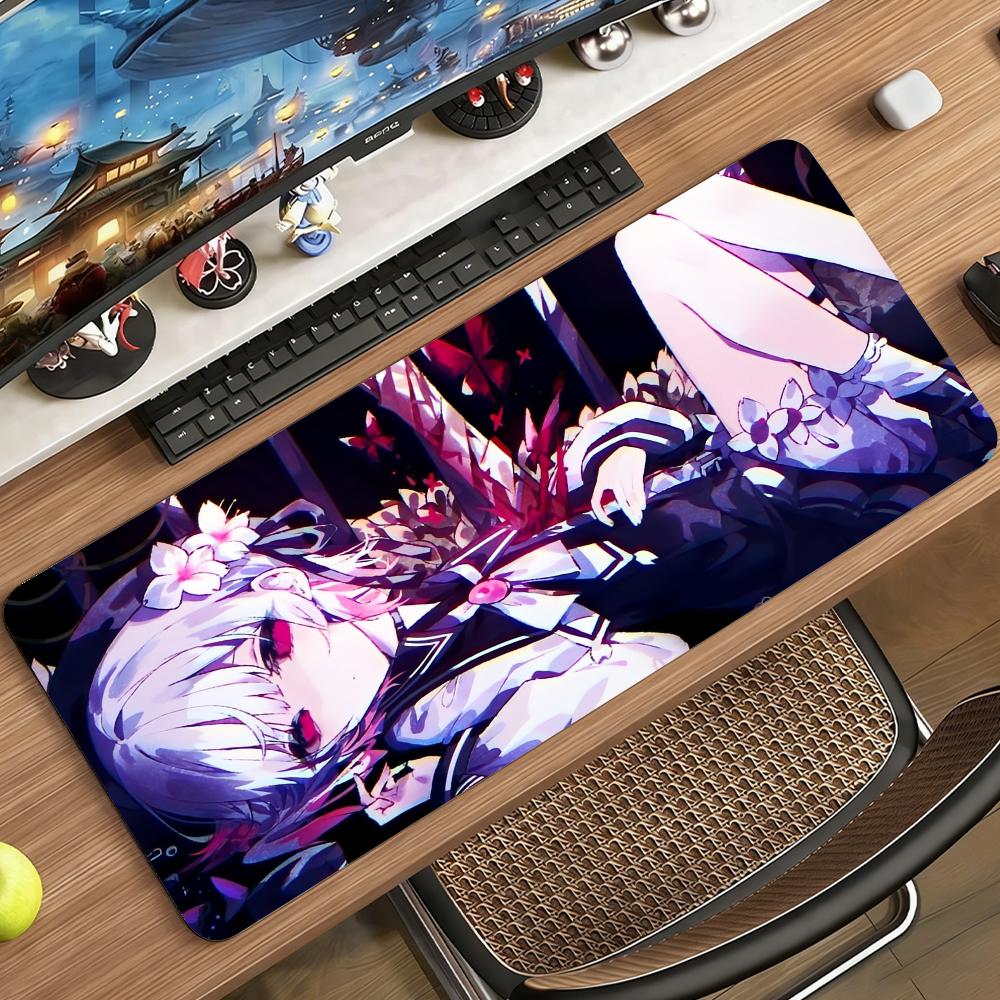 Game Mahou Shoujo No Majo Saiban Mouse Pad Non-slip Rubber Gamer Balance Computer Mat Decoracion Deskmat Laptop Office Large