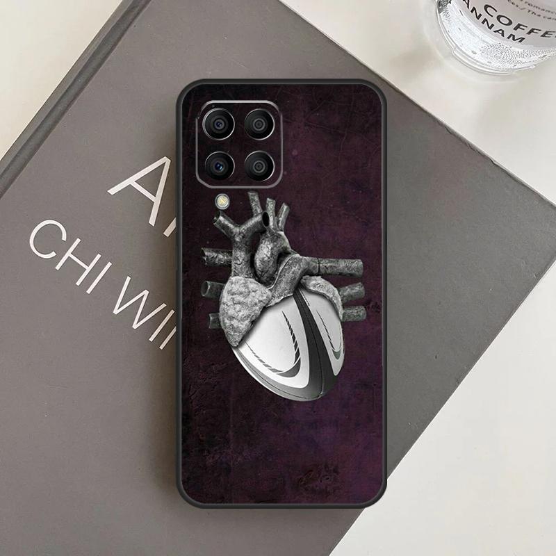 

Rugby Football Sport Case For Samsung Galaxy M15 M35 M55 M56 M36 M16 M06 M31 M13 M33 M53 M12 M32 M52 M14 M34 M54 Samsung M31s