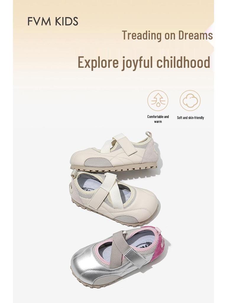 2025 Baby Girls' Skate Shoes: Puff White Sports Trainers for Spring/Summer