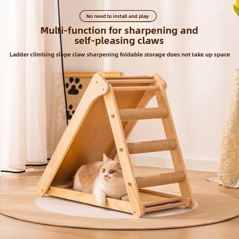 Cat Foldable Sisal Cat Scratch Board Scratch Resistant Planer Self Hi Cat Sisal Pad Grinding Claw Toys Pet Cat Supplies