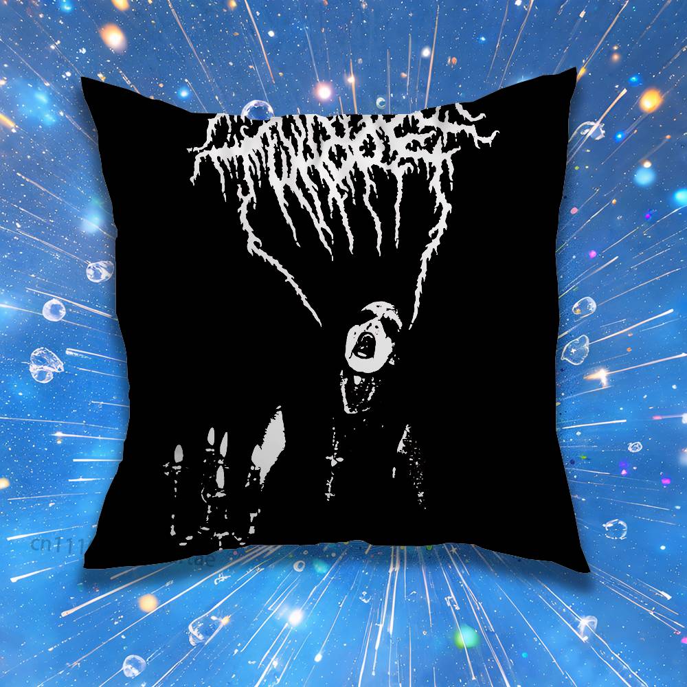 DDarkthrone BBand Pillow Case Living Room Sofa Cushion Cover Suitable For Home Bedroom Room Decoration