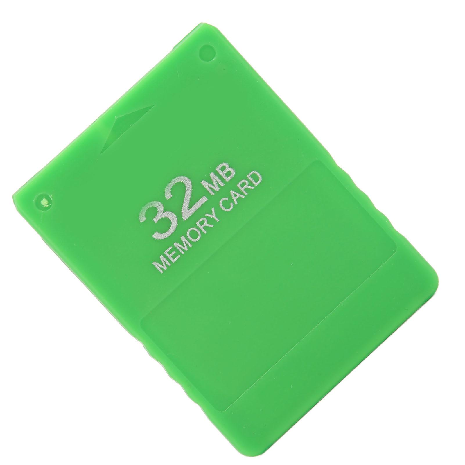 

32 МБ игровая карта памяти Высокоскоростная карта памяти FMCB 1.966 Карта памяти для хранения данных Карта памяти для PS2Green зелёный