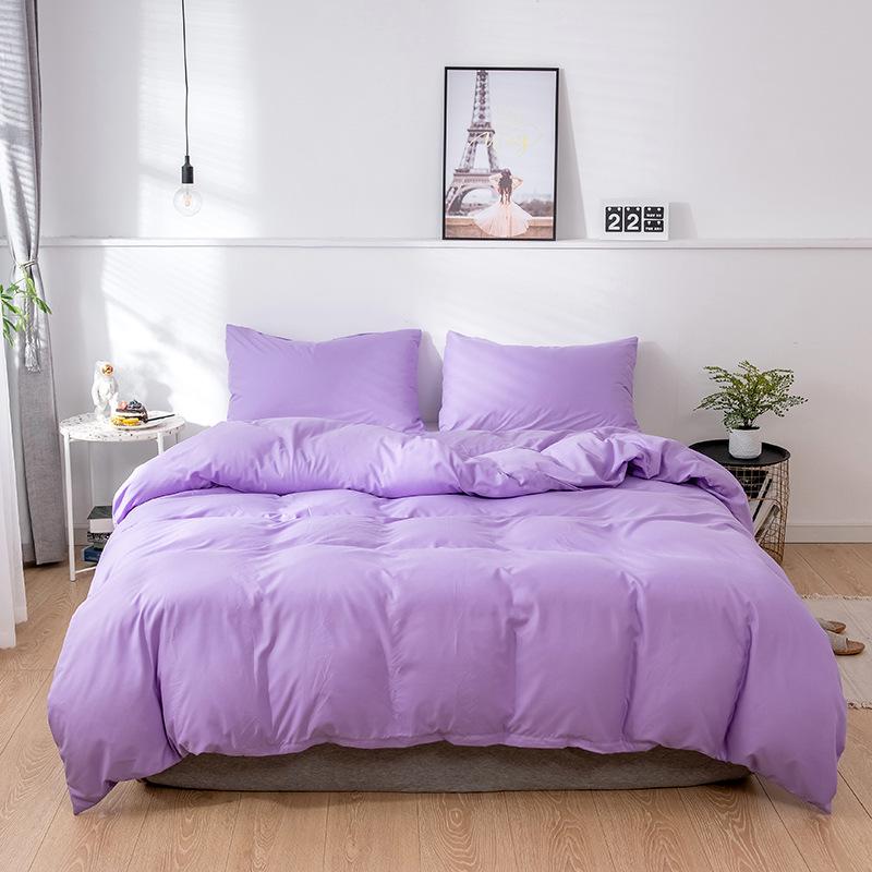 Juego de cama de 3 piezas con diseño de arena en color liso: Mezcla y combina con sábanas, fundas de colchón y fundas de almohada