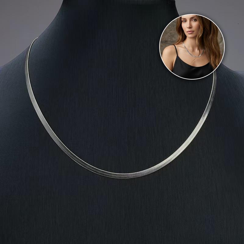 HGC Stainless Steel Fashion Jewellery,snake Chain Classic Necklace,pvd Plating ,unisex ,waterproof Classic Chain