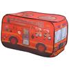 Cocoriko Kids Tent, One-Touch Setup, with Storage Bag, Ball Pit, Playhouse, Foldable, Indoor Tent for Children (Fire Truck Design)