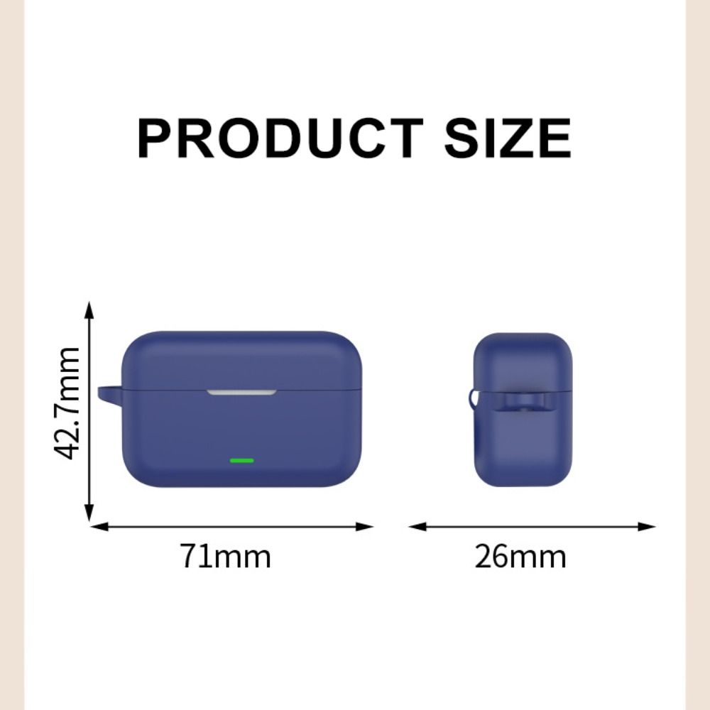 Anti Drop Earphone Case with Carabiner Charging Box Sleeve for Realme Buds T500 PRO