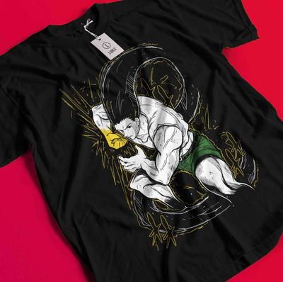 Gon Shirt Hunter X Hunter HXH Hisoka T-Shirt Killua Tee T-Shirt Meruem Kurapika BB1660