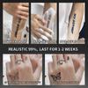Butterfly, 1Pc Waterproof Temporary Tattoo Stickers, Long-lasting Waterproof for One To Two Weeks, Fake Tattoo for Man and Women