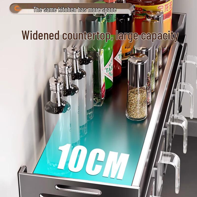 Yingbai Kitchen Wall-Mounted Spice Rack