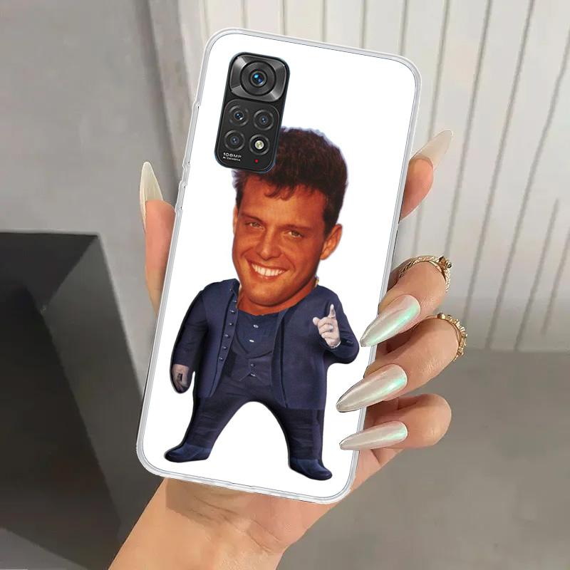 

L-Luis M-Miguel Singer Phone Case for Xiaomi Redmi Note 15 14 14S 13 12S 12 Pro 11S 11 Plus 11T 11E 10S Soft Funda Print Shell R Redmi Note 13 Pro 4G