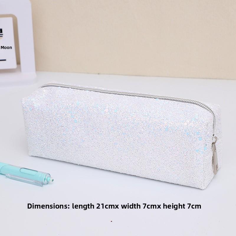 Korean Stationery Pencil Cases For Girls Glitter Pencil Case Trousse Pen Case Sequin Estuche School Supplies Pencil Pouch