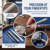 Silver Anti-slip Hand Twist Repair Clamp  Mechanical Watch Crown Winding
