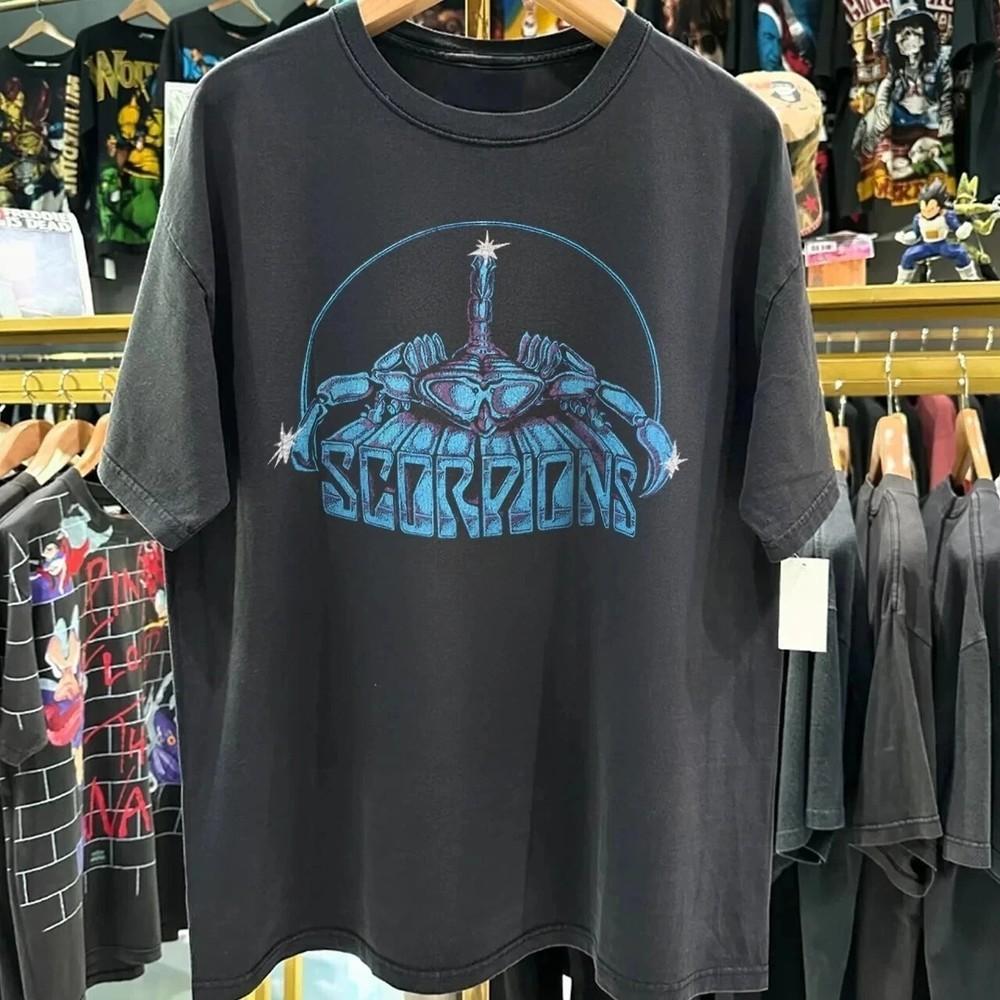 Vintage SCORPIONS Rock Band Y2K Short Sleeve Unisex  Size S-4XL Unisex T-Shirt XXXXL