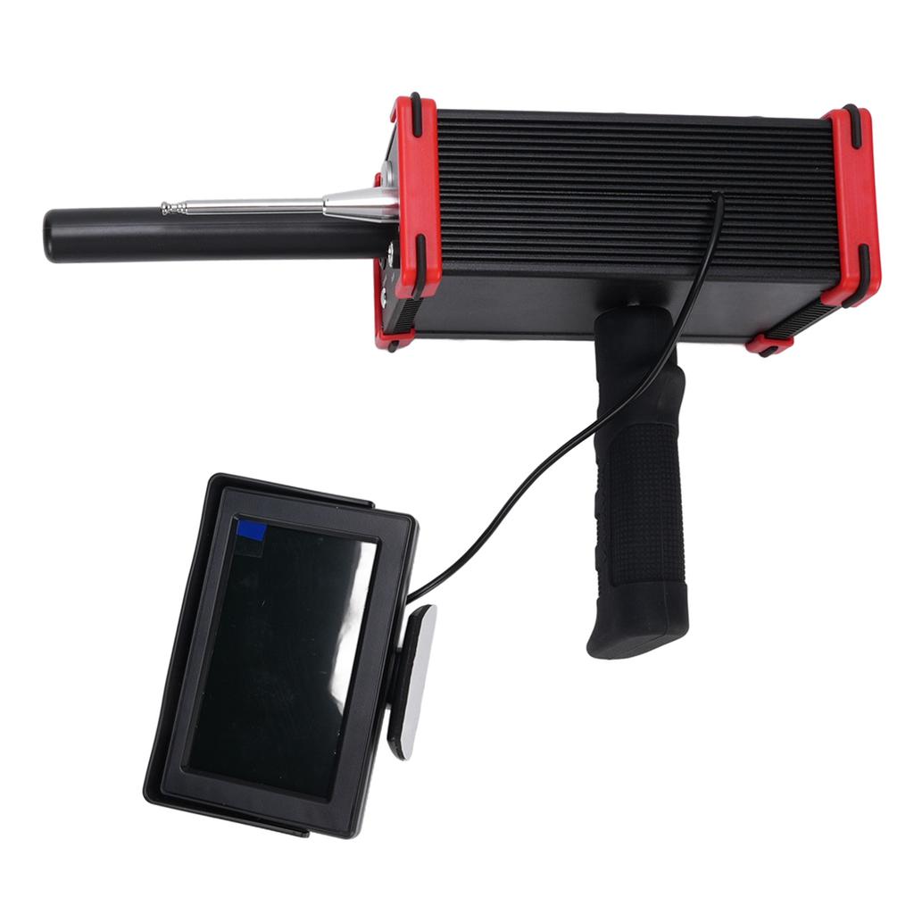 Handheld Metal Detector 15m Depth 1000m Range High Sensitivity Metal Scanner for Gold Silver Jadestone Diamond US Plug