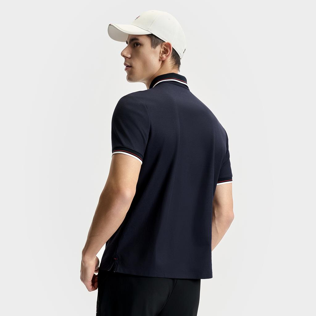 New FILA Athletics Polo Shirt Men's Royal Blue A11M523146F-NV