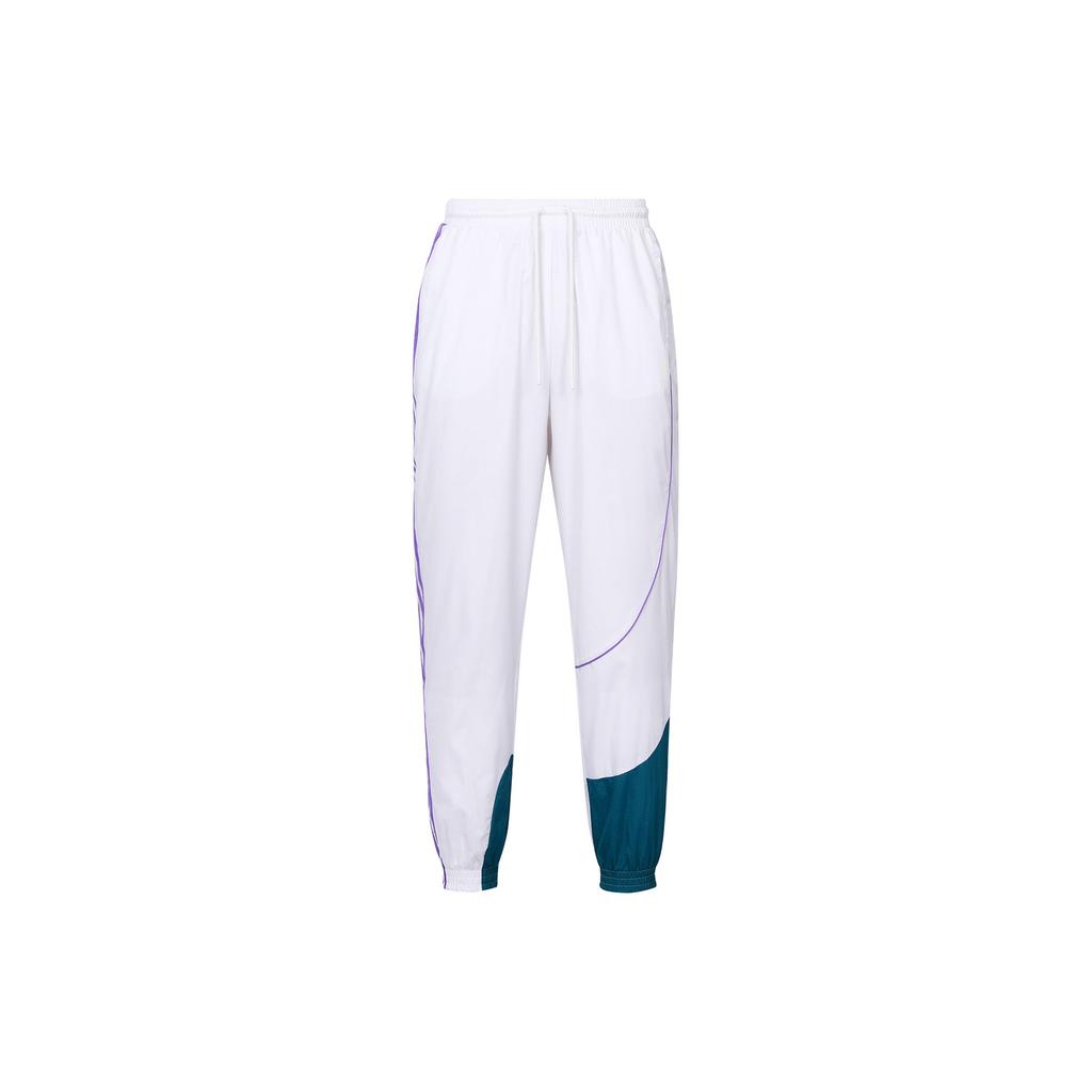Adidas Neo Contrast Casual Sports Long Pants Women Bottoms White HF7323