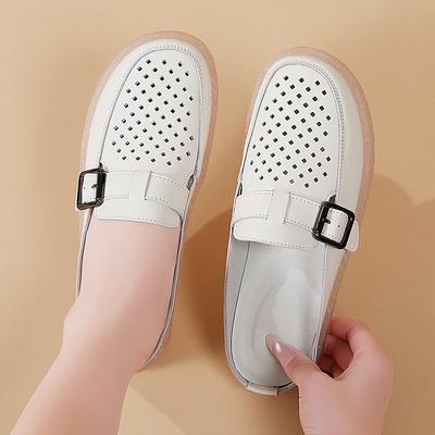 Damenschuhe Sandalen für Damen Rutschfest Neu Flachboden Zehenstegsandalen für Damen Modisch und Vielseitig Lässig Halbpaket