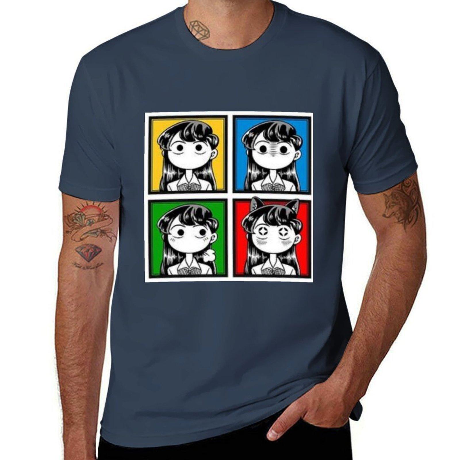 Komi cant communicate Pop Art TShirt AntiPilling Casual TShirt S